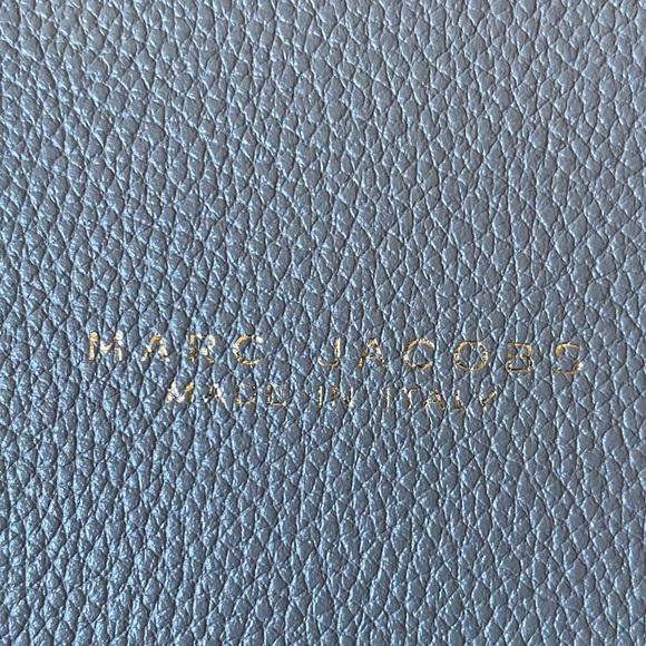 Auth Marc Jacobs Italy Medium Incognito Satchel Bag Grey Gold - Picture 12 of 14